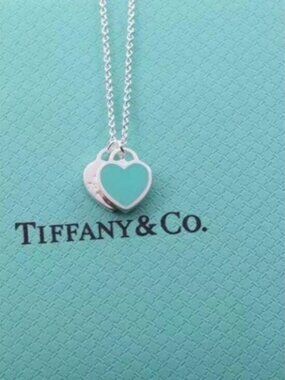 Classic Tiffany Heart Pendant Necklace
